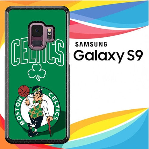 Boston Celtics Z3219 coque Samsung Galaxy S9