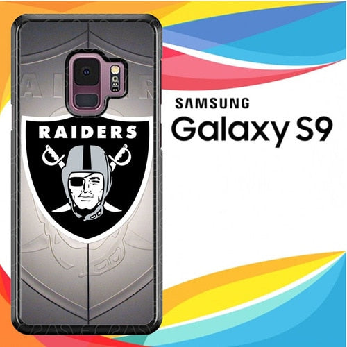 Oakland Raiders Z3261 coque Samsung Galaxy S9