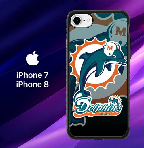 Miami Dolphins Nfl Z3270 coque iPhone 7 , iPhone 8