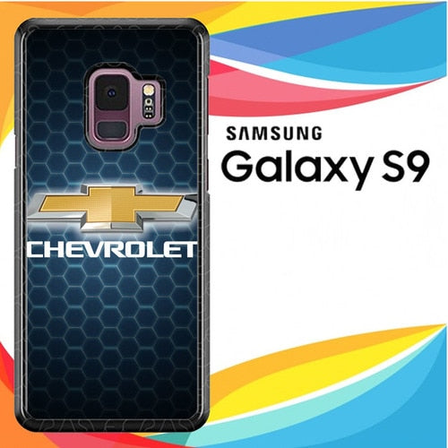 Chevrolet logo Z3277 coque Samsung Galaxy S9