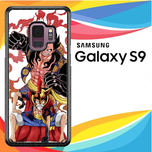 one piece luffy gear 4 Z3414 coque Samsung Galaxy S9