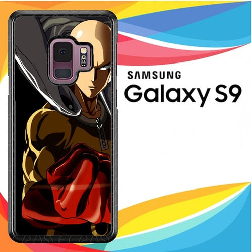 one punch man Saitama Z3714 coque Samsung Galaxy S9