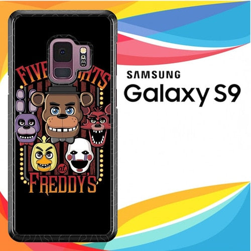 Five Nights At Freddy's Characters Z4221 coque Samsung Galaxy S9