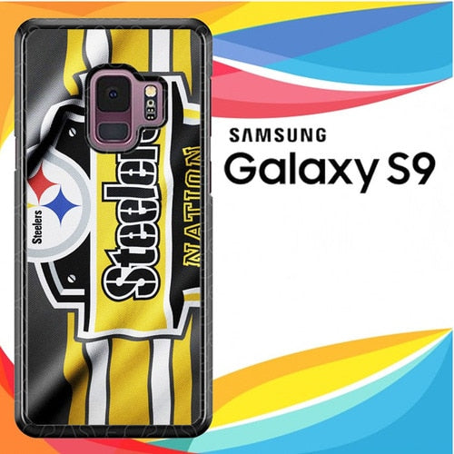 Pittsburgh Steelers Nation Z4881 coque Samsung Galaxy S9