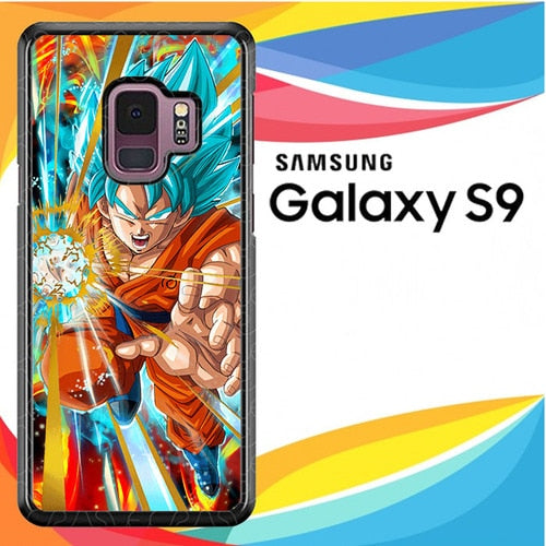 God Evolved Super Saiyan Son Goku Z4882 coque Samsung Galaxy S9