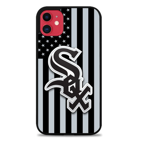 Coque iphone 5 6 7 8 plus x xs xr 11 pro max Chicago White Sox flag Z5287