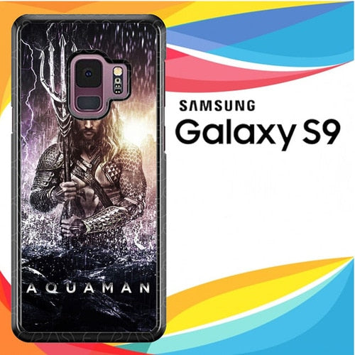 aquaman movie Z7118 coque Samsung Galaxy S9
