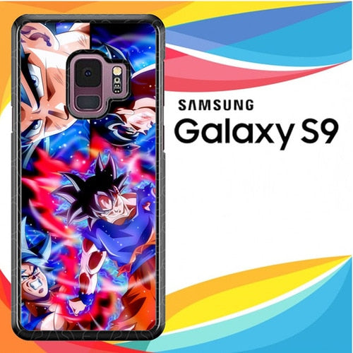 Ultra Instinct Goku Z7126 coque Samsung Galaxy S9