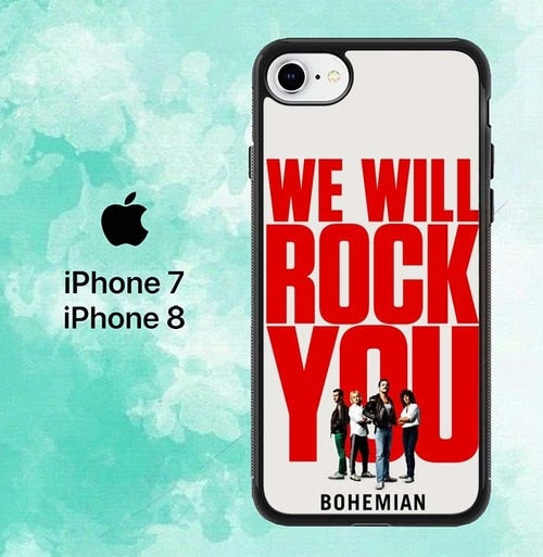 bohemian rhapsody Z4306 iPhone 7 , 8 Case