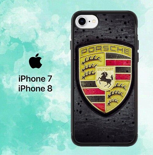 Porsche logo Z4551  coque iPhone 7 , iPhone 8