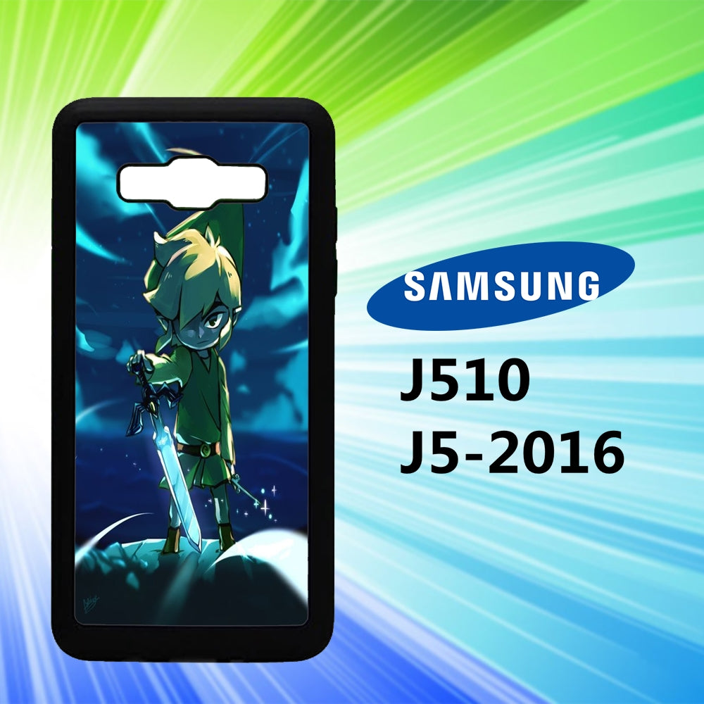 coque case J5 2016 C5613 Zelda Wallpaper 101pP5