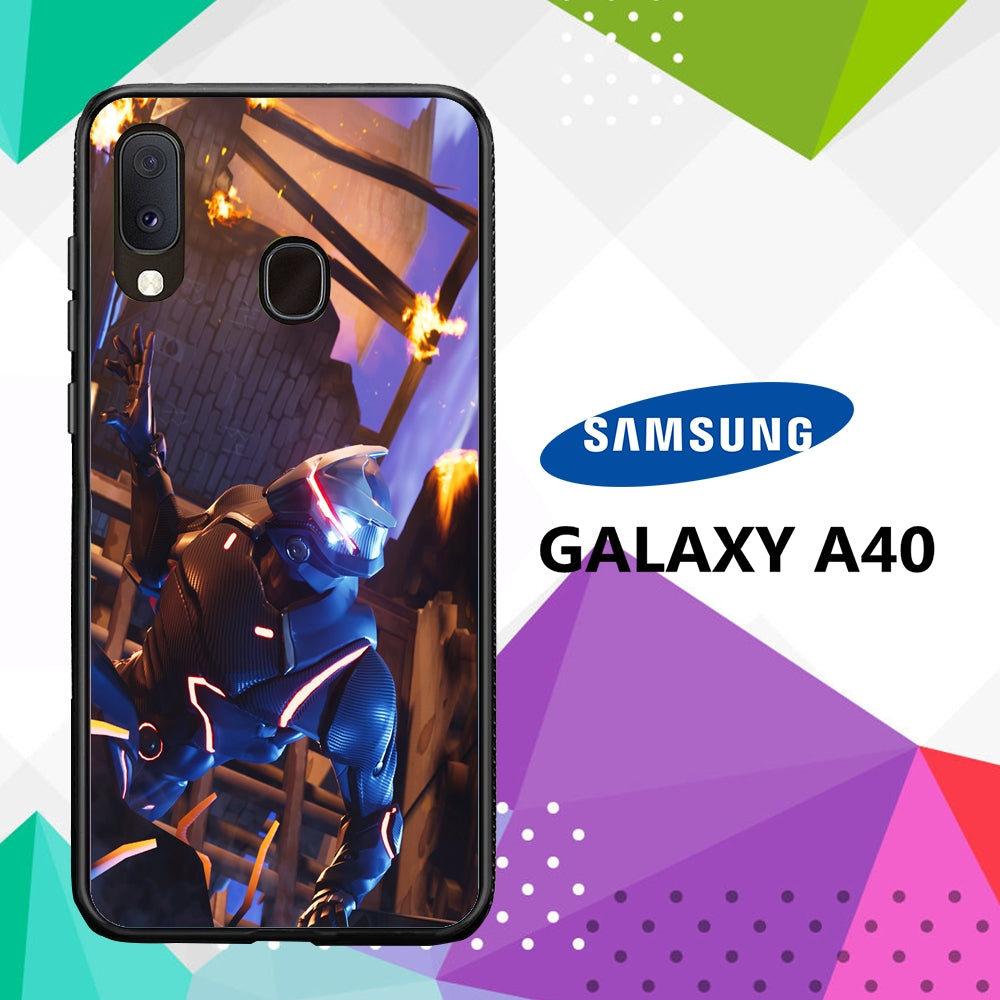 coque case samsung galaxy a40 F0127 fortnite wallpaper 32dI6