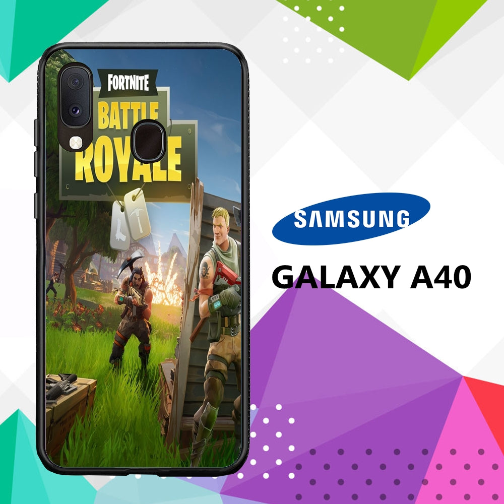 coque case samsung galaxy a40 F0823 fortnite wallpaper 32aX2