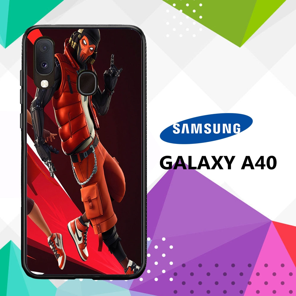 coque case samsung galaxy a40 O5717 fortnite wallpaper 32uL9