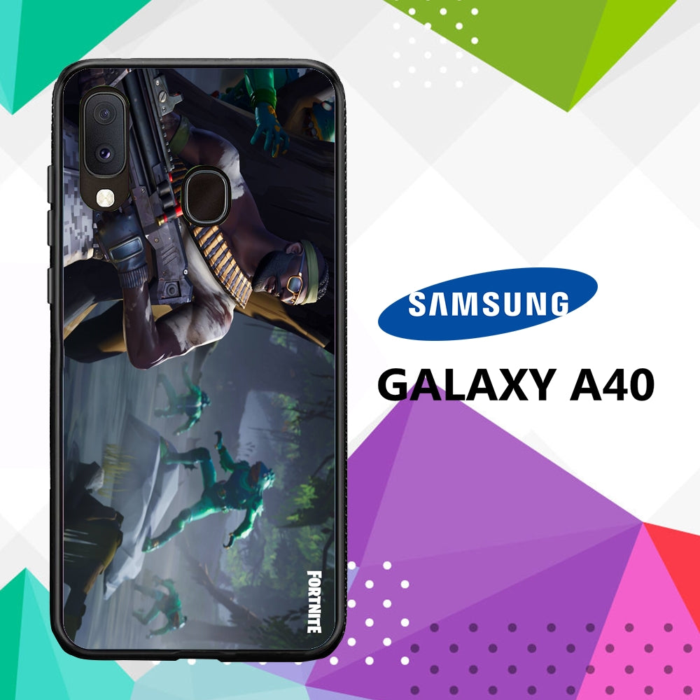 coque case samsung galaxy a40 U1683 fortnite wallpaper 32pH7