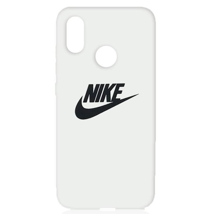 Coque HUAWEI Honor 8XNIKE Logo Blanc Coque Bumper Housse Etui pour HUAWEI Honor 8X