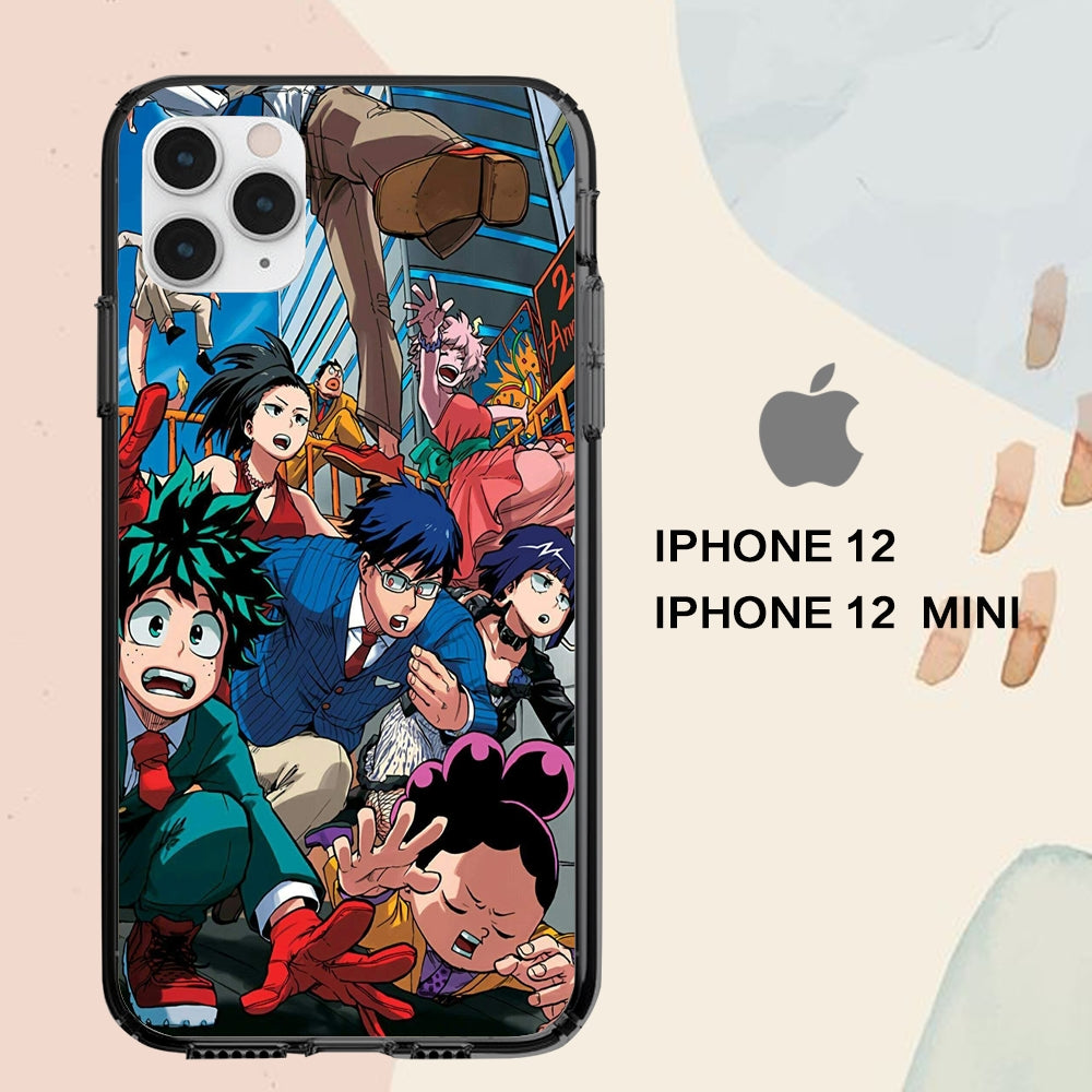 coque iPhone 12 mini pro max case U5577 My Hero Academia Wallpaper 230qJ7