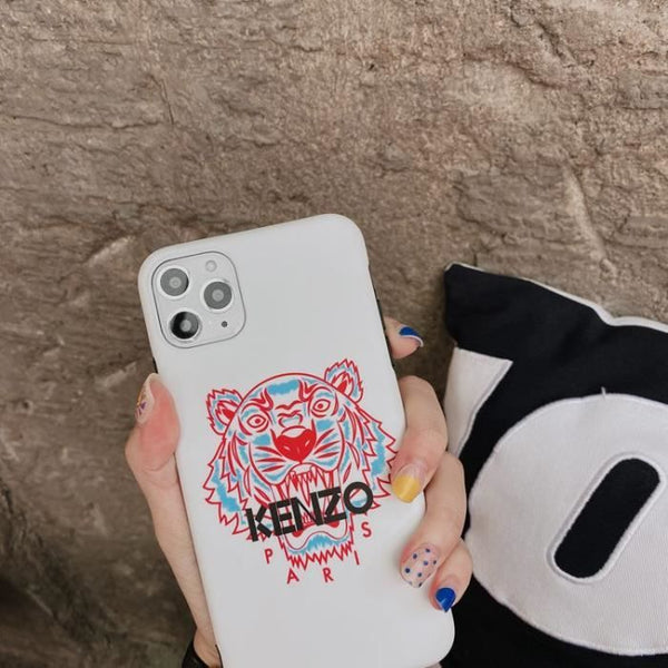 Coque iPhone XS MAXKENZO Rose 1 Anti