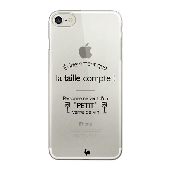 Coque iphone 7 8 transparente