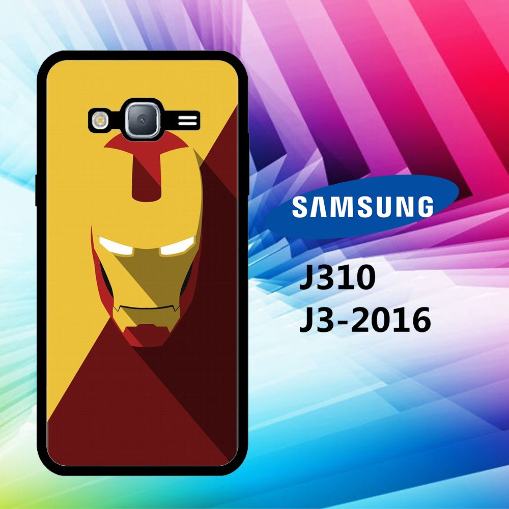 coque samsung J3 2016 J310 Iron man wallpaper