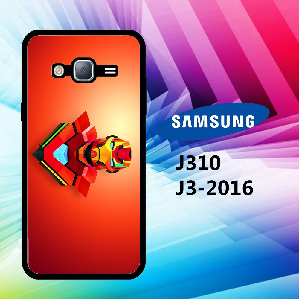 coque samsung J3 2016 J310 Iron man wallpaper