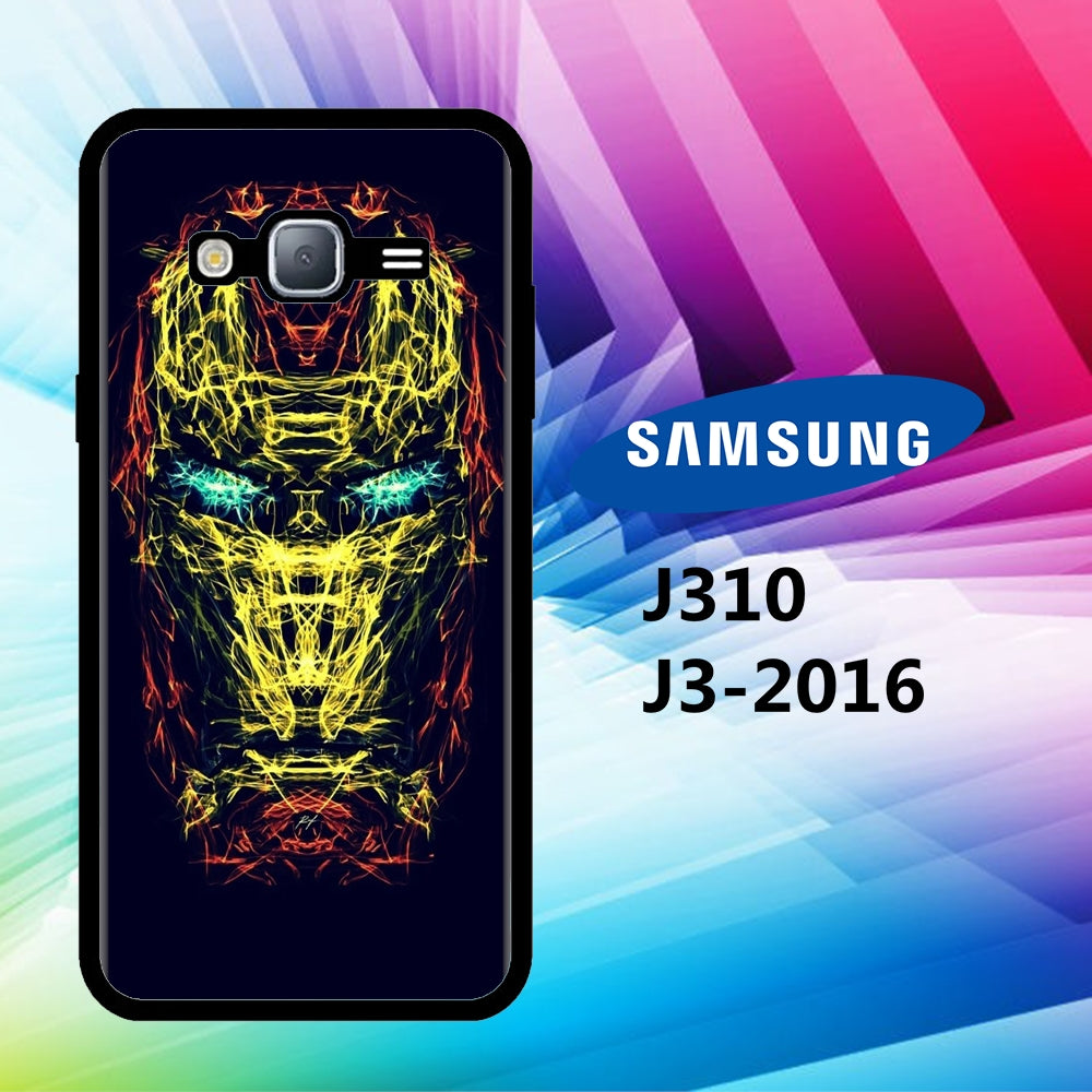 coque samsung J3 2016 J310 Iron man wallpaper