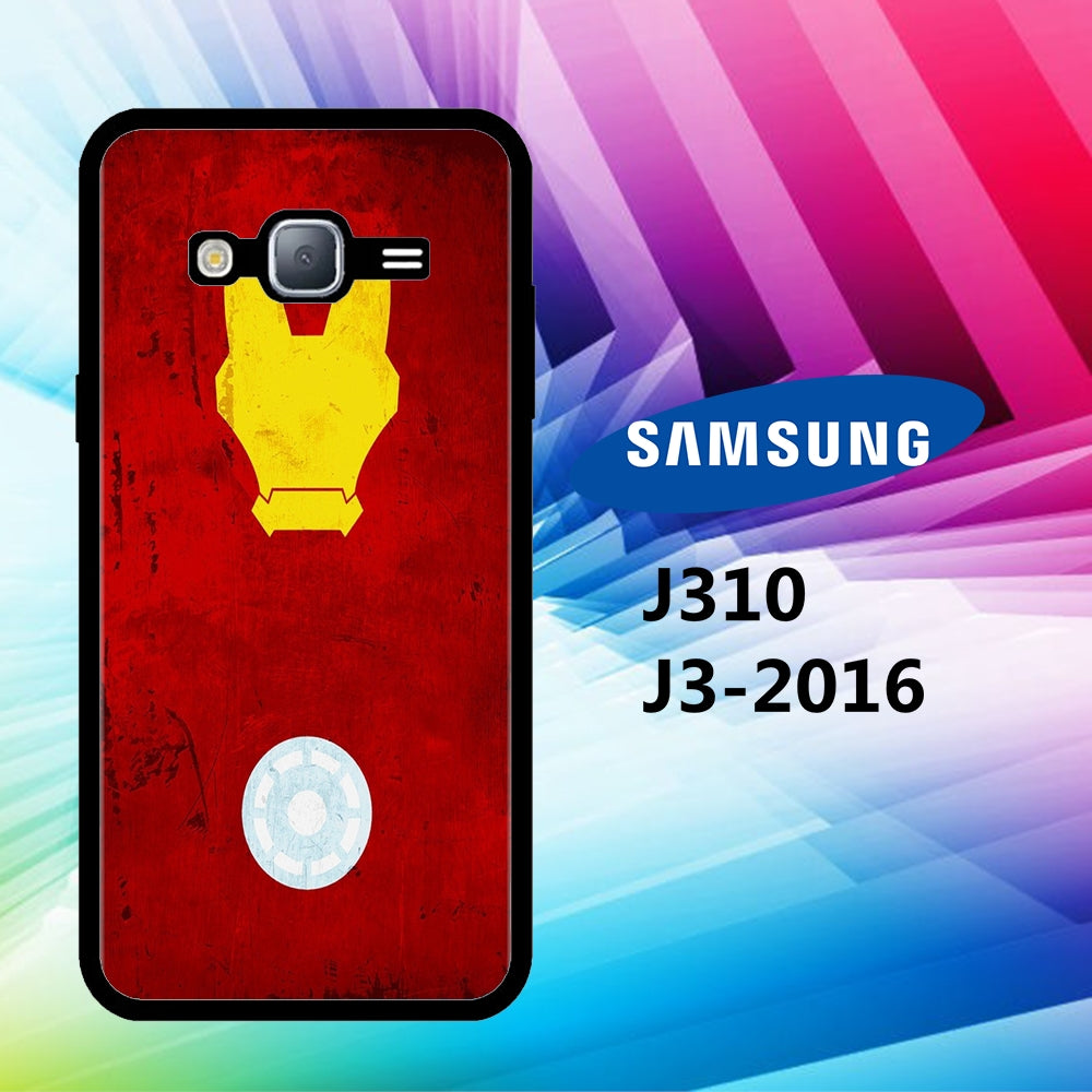 coque samsung J3 2016 J310 Iron man wallpaper