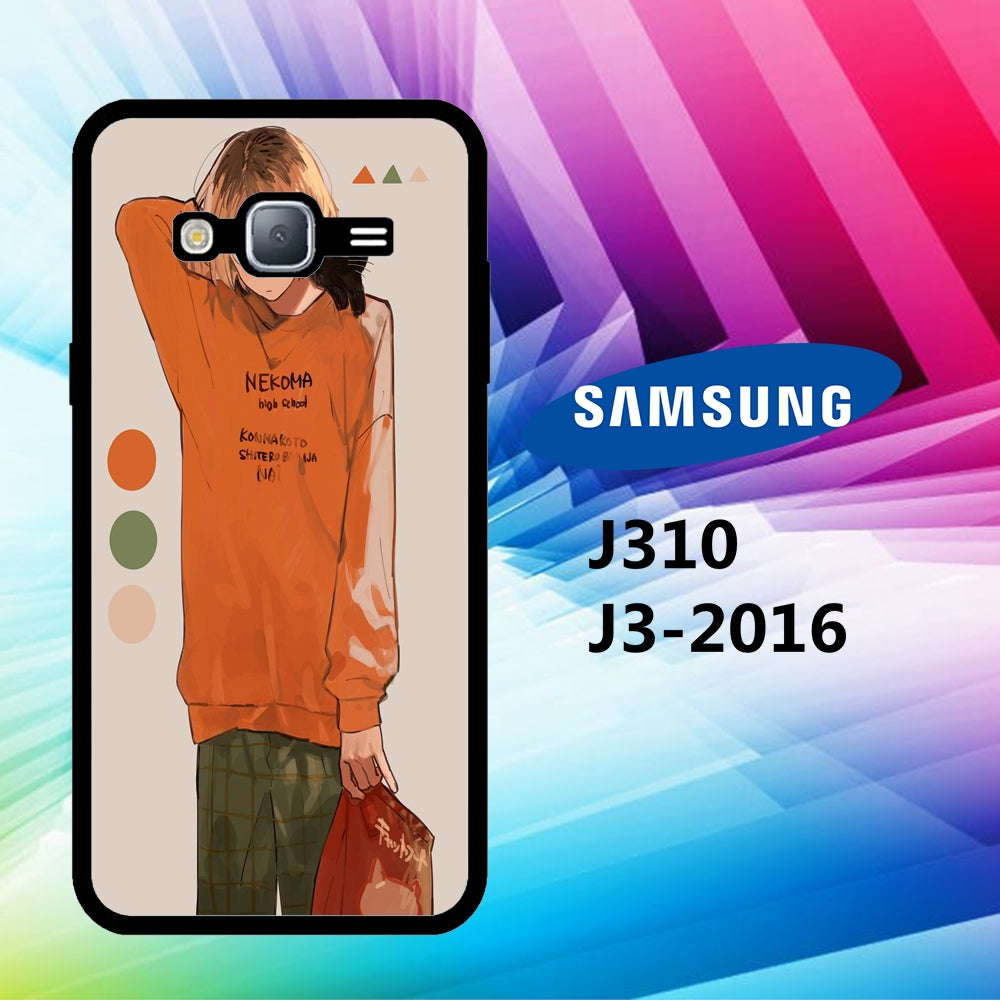 coque samsung J3 2016 J310 haikyuu wallpaper