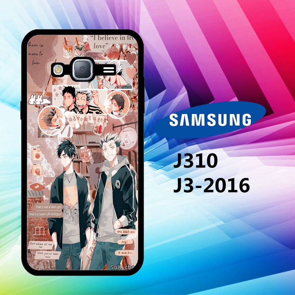 coque samsung J3 2016 J310 haikyuu wallpaper