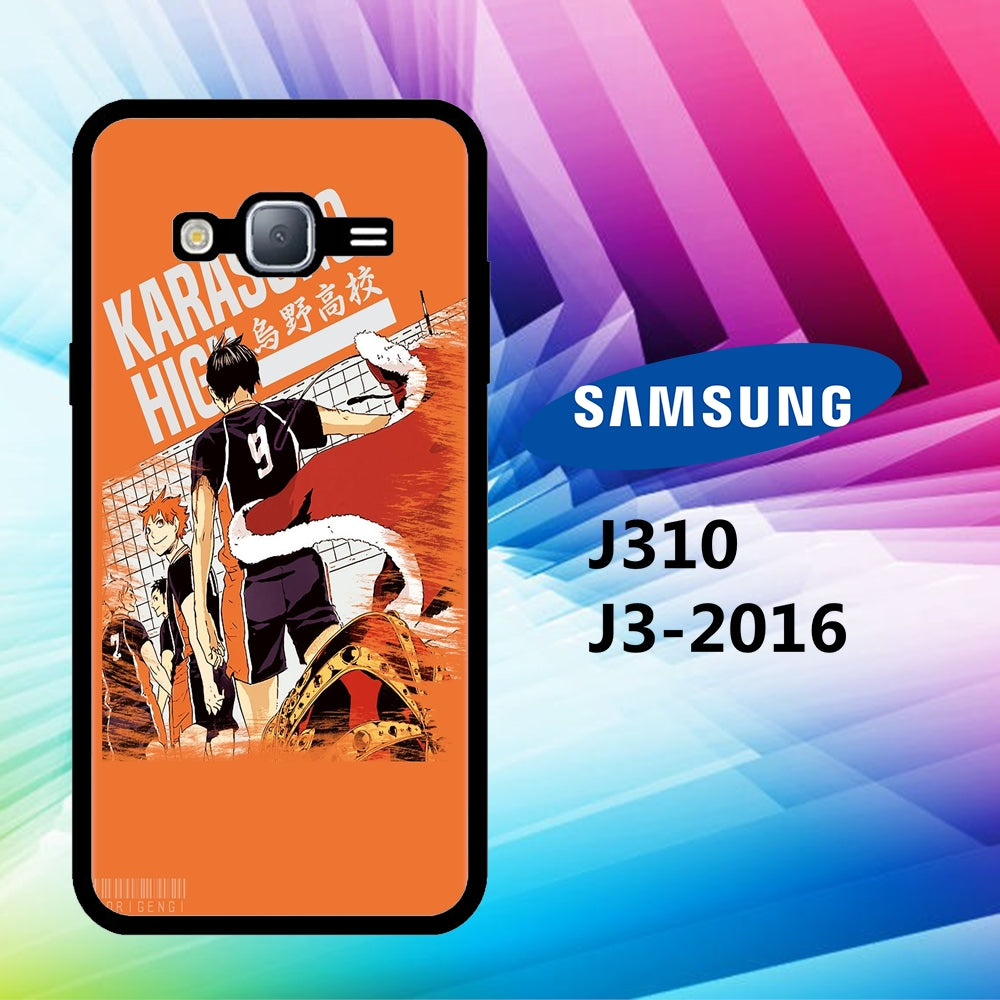 coque samsung J3 2016 J310 haikyuu wallpaper