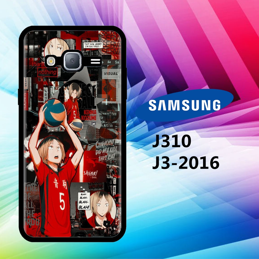 coque samsung J3 2016 J310 haikyuu wallpaper