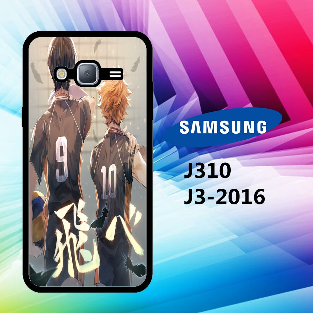 coque samsung J3 2016 J310 haikyuu wallpaper