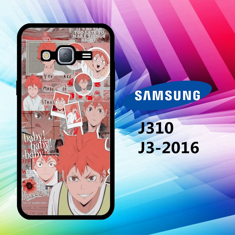 coque samsung J3 2016 J310 haikyuu wallpaper