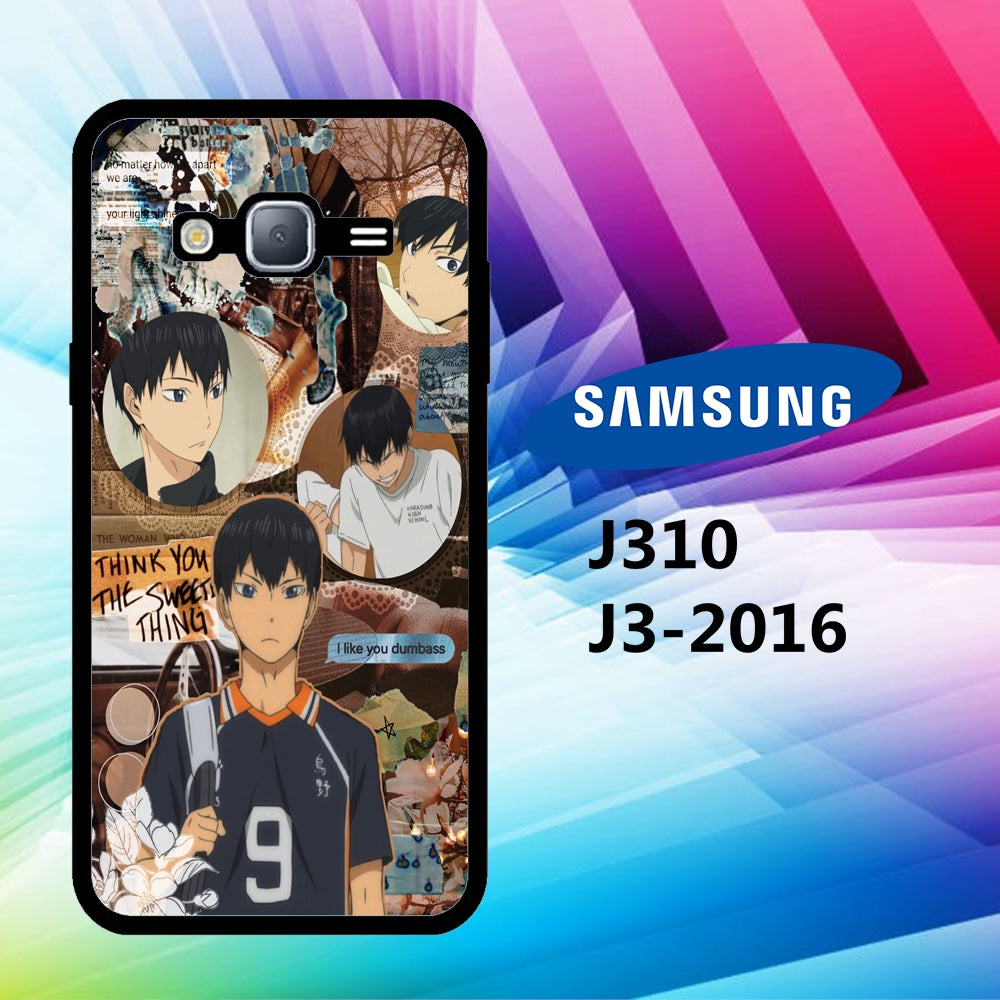 coque samsung J3 2016 J310 haikyuu wallpaper