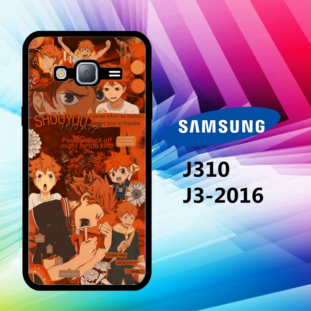 coque samsung J3 2016 J310 haikyuu wallpaper