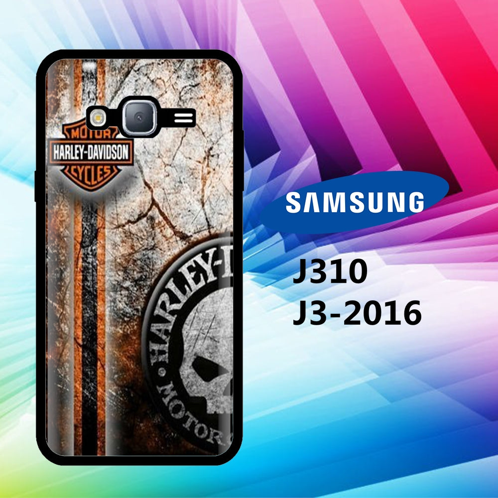 coque samsung J3 2016 J310 harley davidson wallpaper