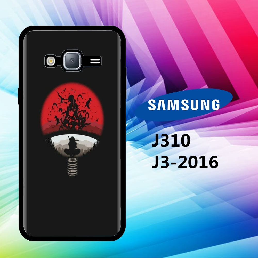 coque samsung J3 2016 J310 itachi wallpaper