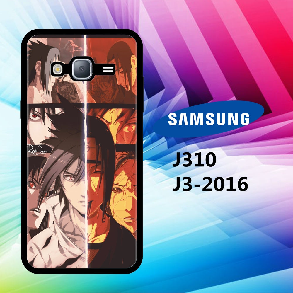 coque samsung J3 2016 J310 itachi wallpaper