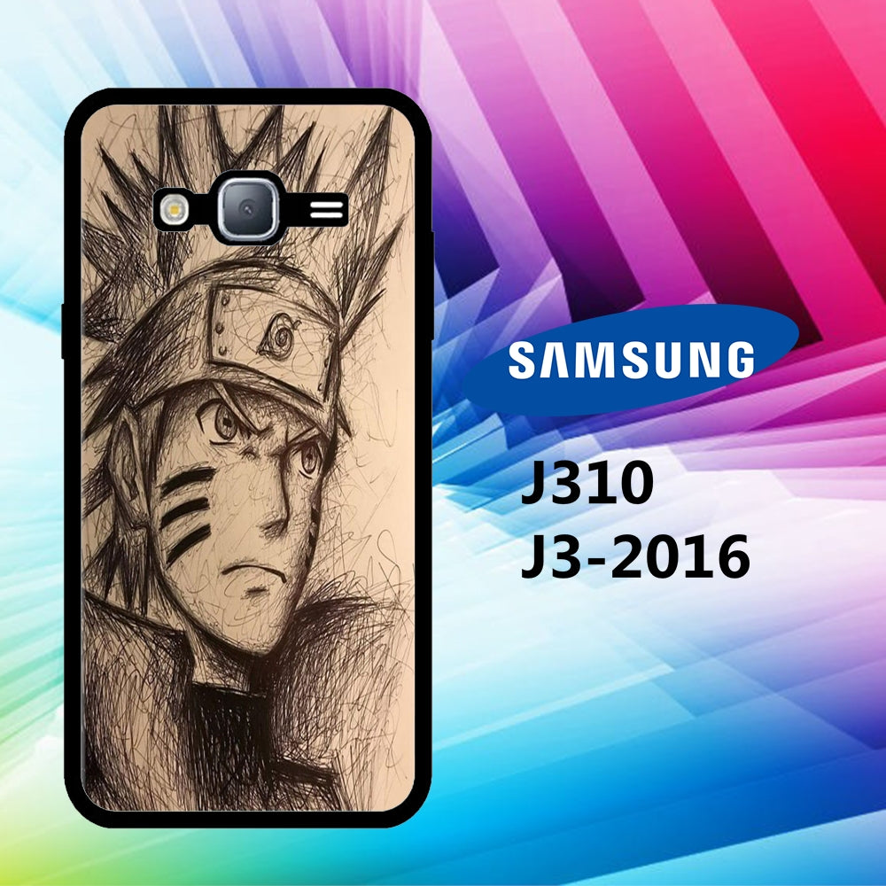 coque samsung J3 2016 J310 itachi wallpaper