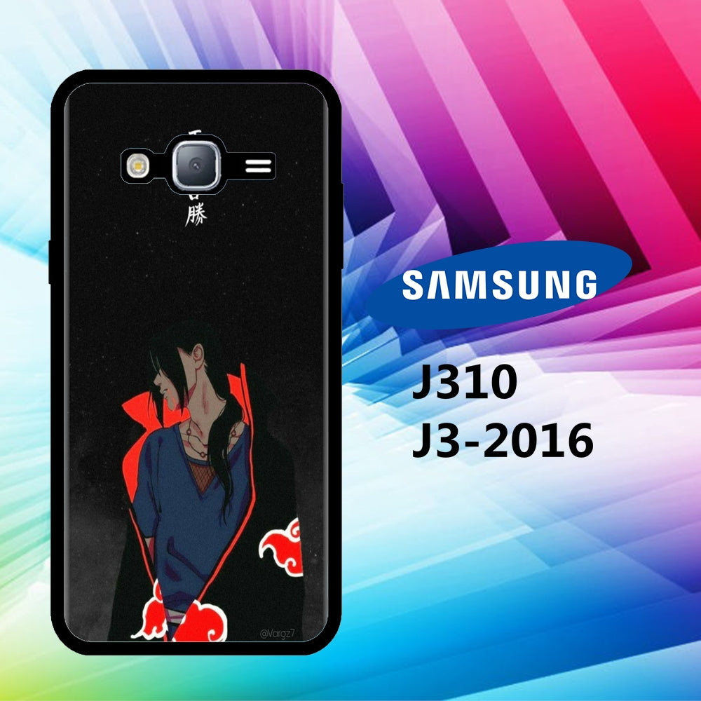 coque samsung J3 2016 J310 itachi wallpaper