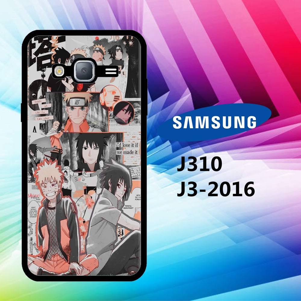 coque samsung J3 2016 J310 itachi wallpaper