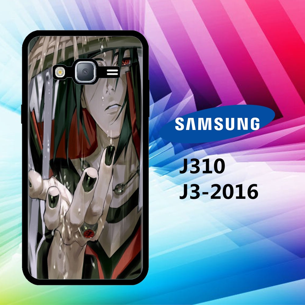 coque samsung J3 2016 J310 itachi wallpaper