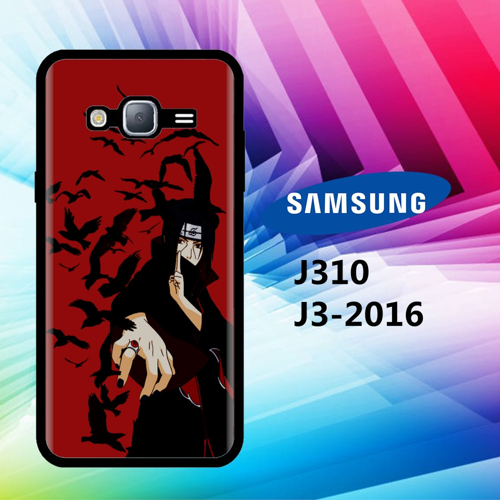 coque samsung J3 2016 J310 itachi wallpaper