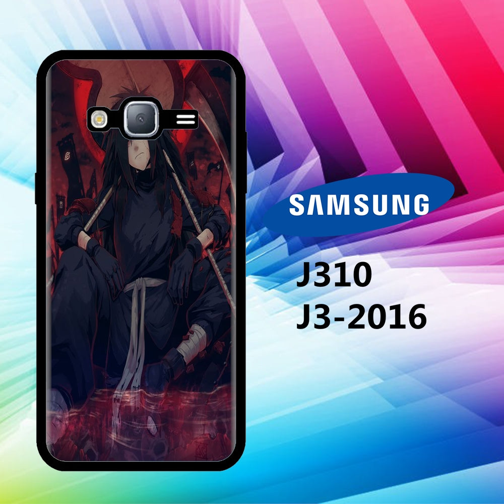 coque samsung J3 2016 J310 itachi wallpaper