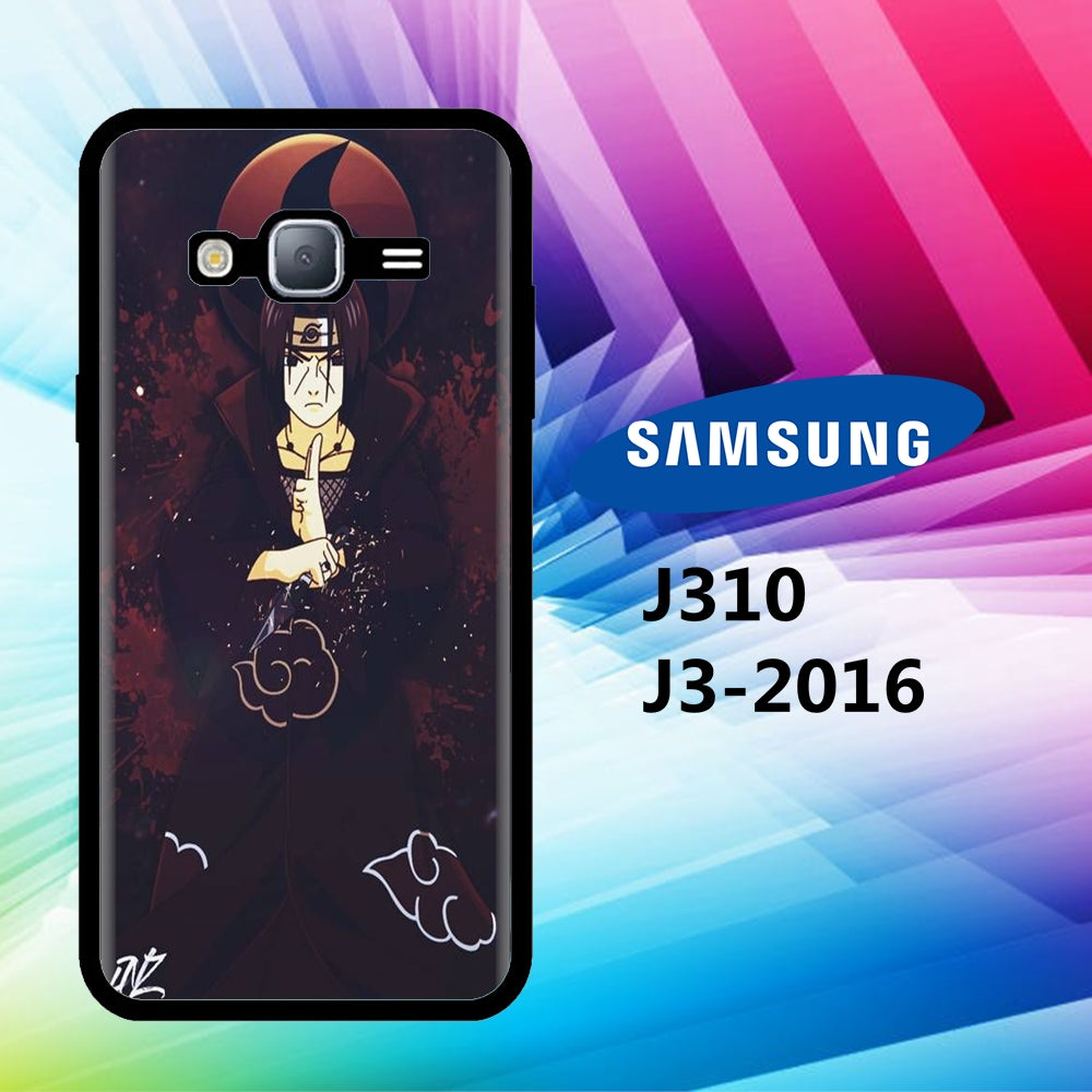 coque samsung J3 2016 J310 itachi wallpaper