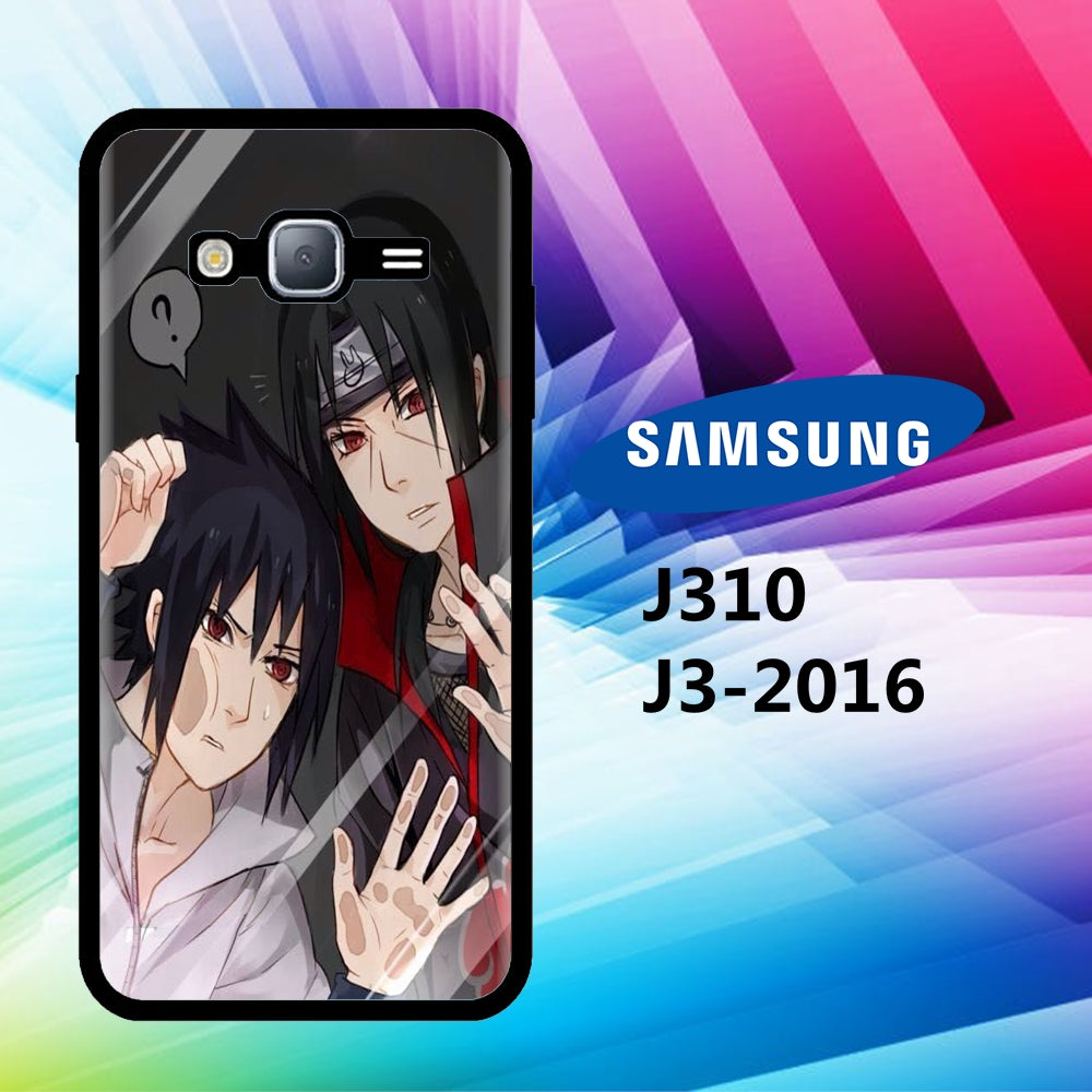 coque samsung J3 2016 J310 itachi wallpaper