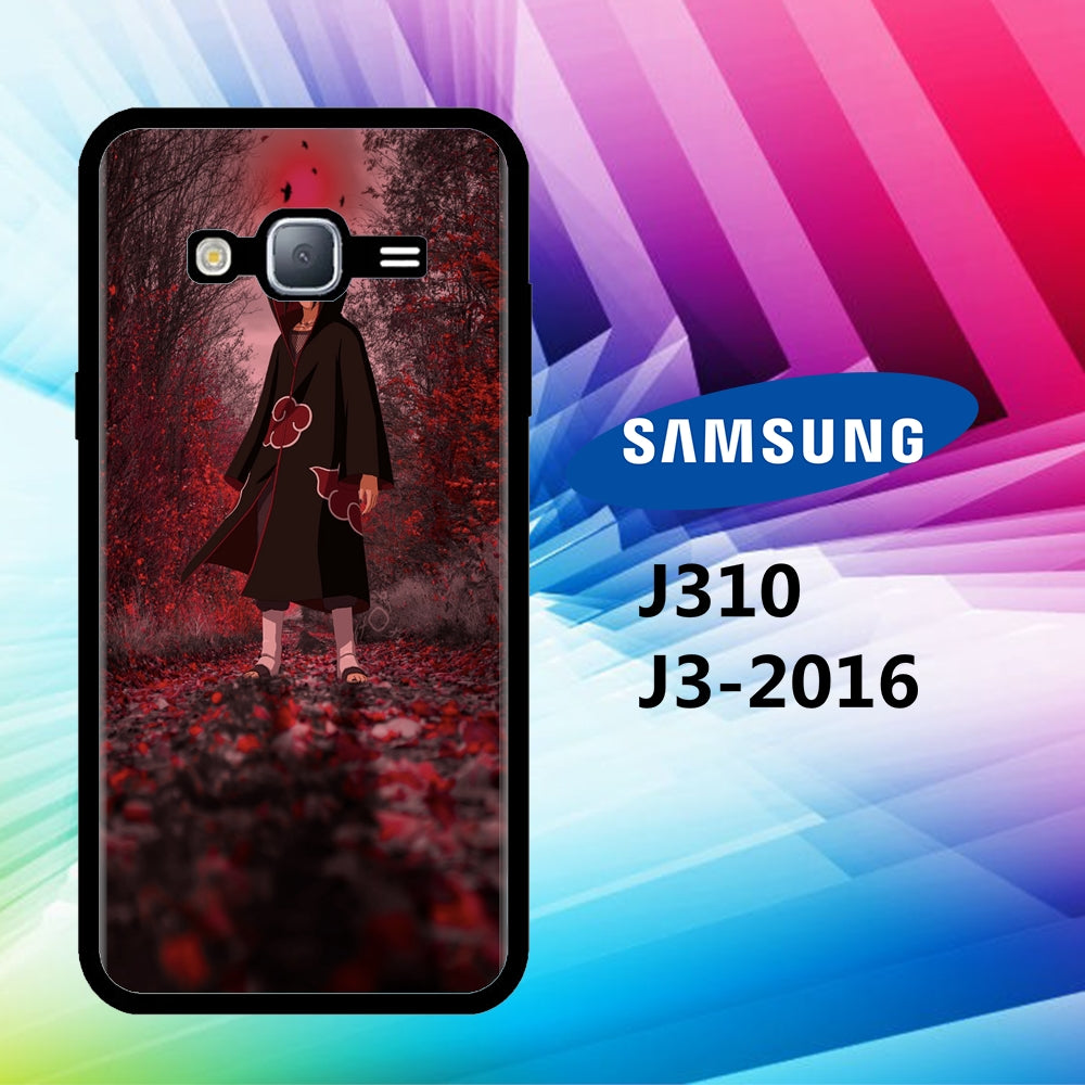 coque samsung J3 2016 J310 itachi wallpaper