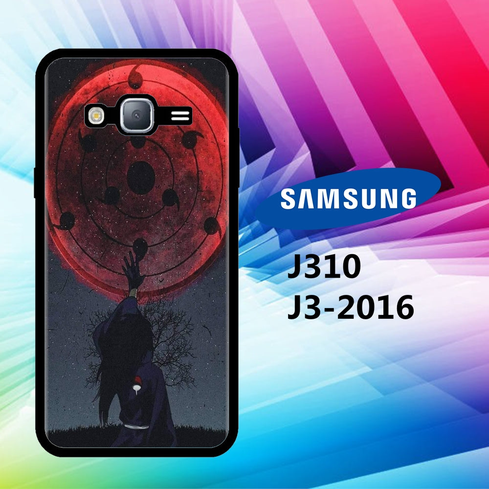 coque samsung J3 2016 J310 itachi wallpaper