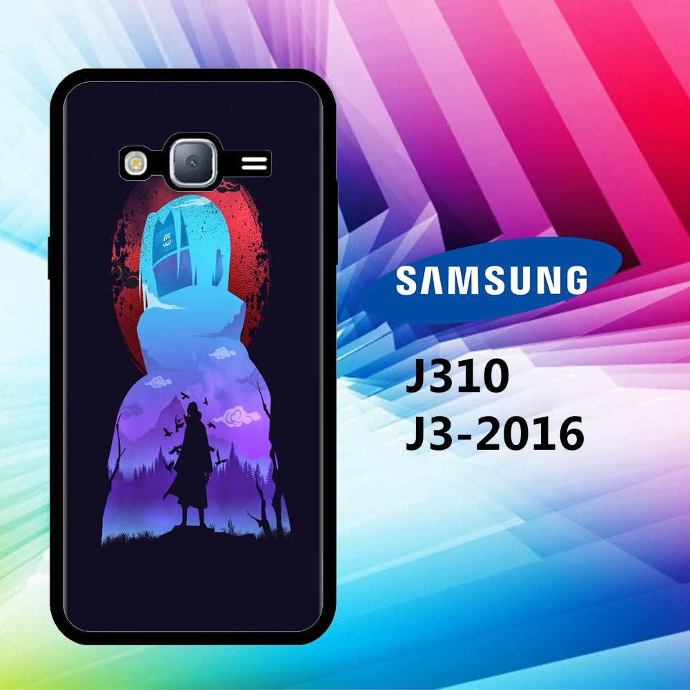 coque samsung J3 2016 J310 itachi wallpaper