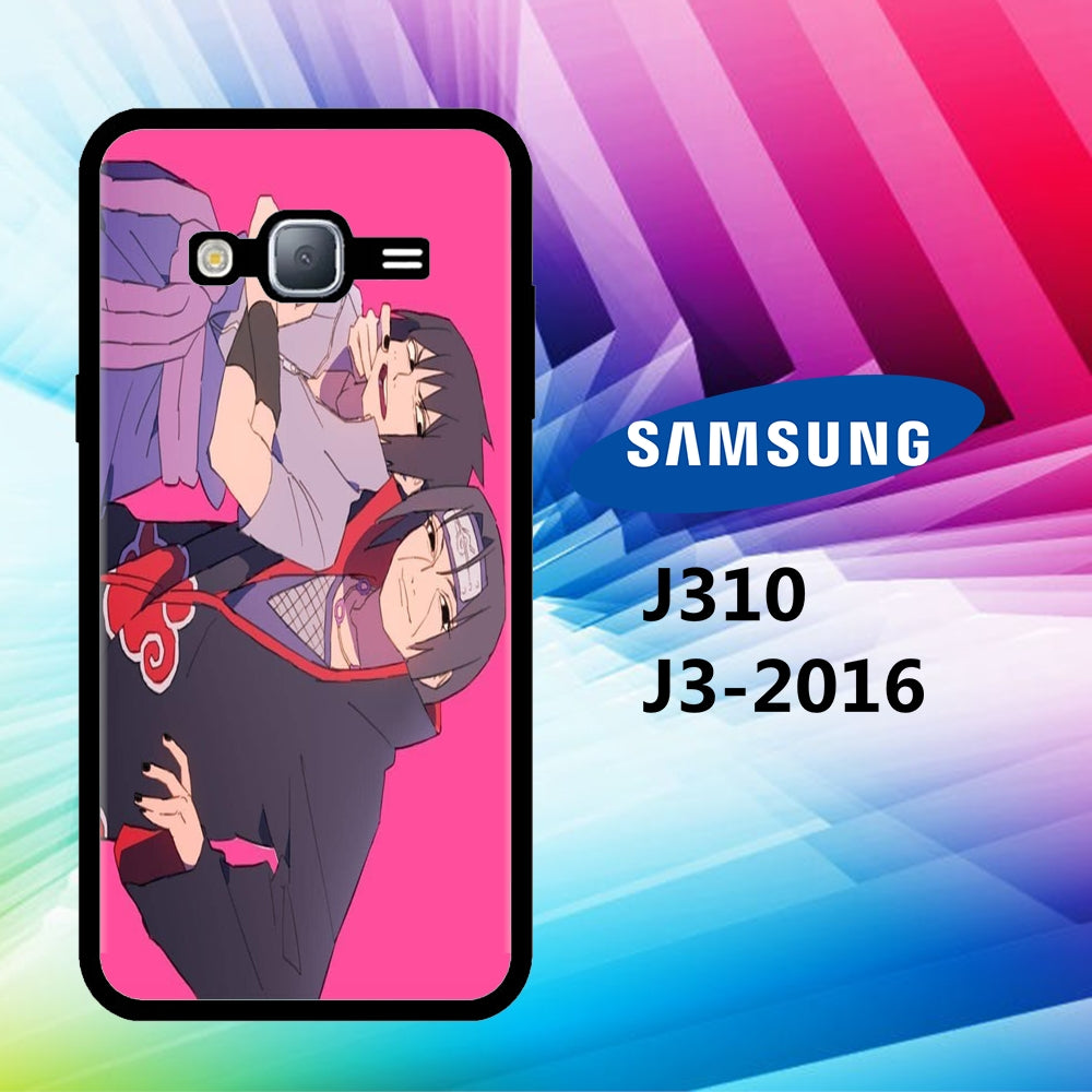 coque samsung J3 2016 J310 itachi wallpaper